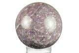 Sparkling Purple Lepidolite Sphere - Madagascar #258159-1